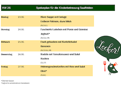 Speiseplan 23.06.-04.07.2025 Bild 1