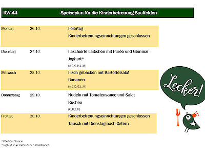 Speiseplan 27.10.-06.11.2026 Bild 1